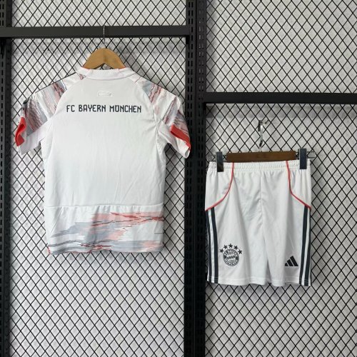 Bayern Munich Short Sleeve Away Adult Suit 25/26