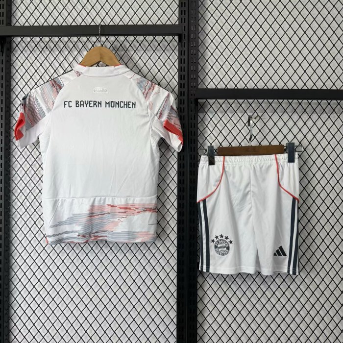 Bayern Munich Short Sleeve Away Adult Suit 25/26