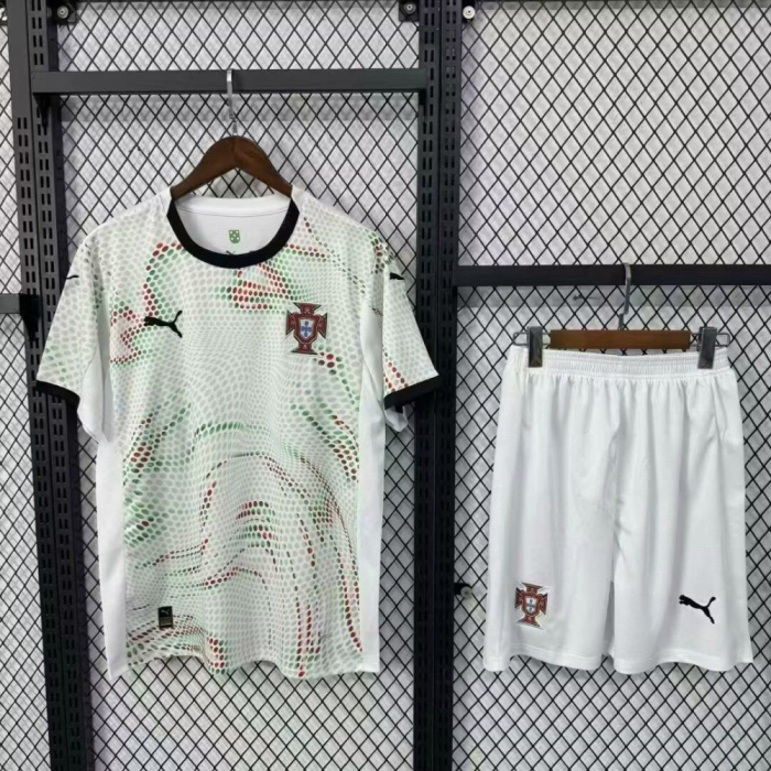 Portugal Short Sleeve Away Adult Suit 25/26