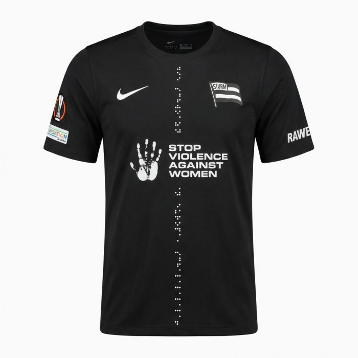 SK Sturm Graz 2026 “Stop Violence Against Women” Special Man Jersey