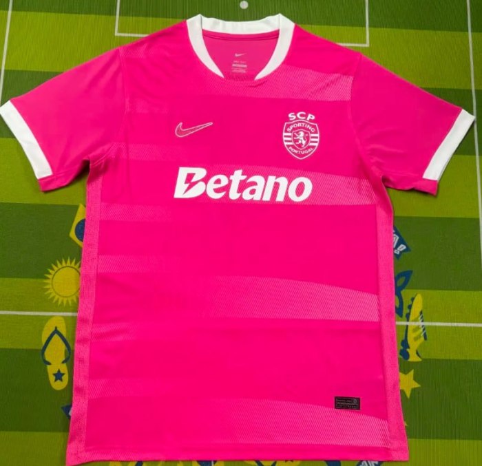 Sporting Lisbon Pink Man Jersey 26/27