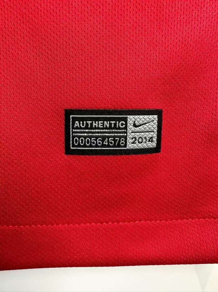 Manchester United Home Retro Jersey 2014/15