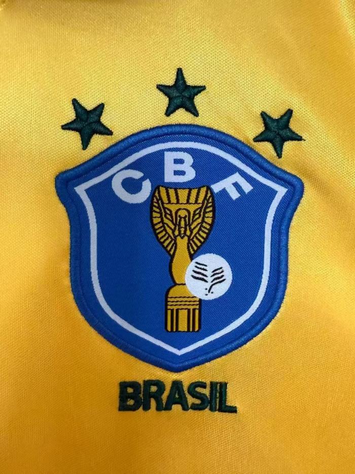 Brazil Home Retro Jersey1988
