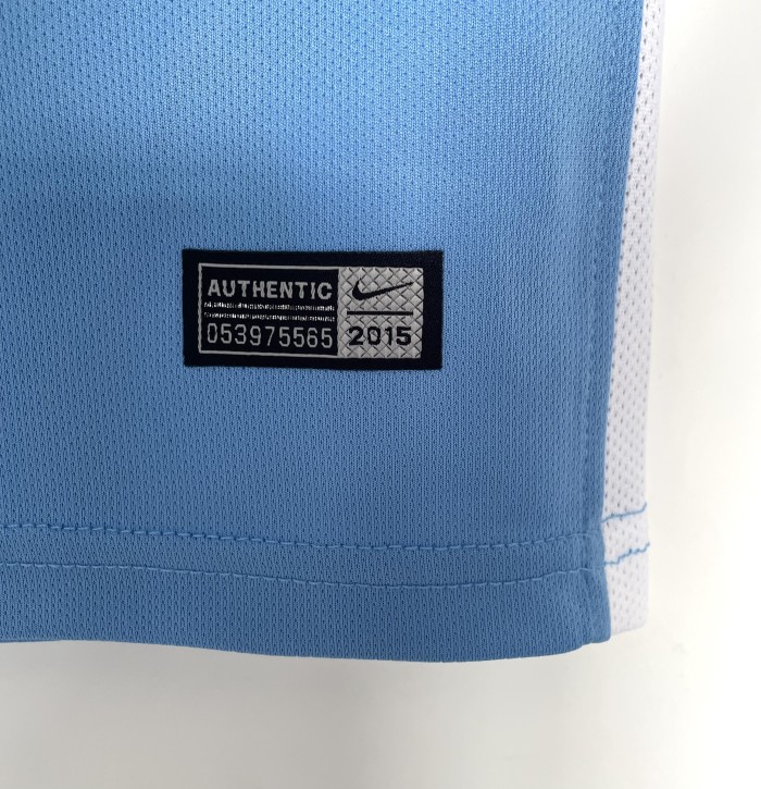 Manchester City Home Retro Jersey 2015/16