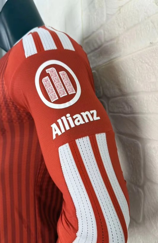 Bayern Munich Home Player Long Sleeve Jersey 26/27