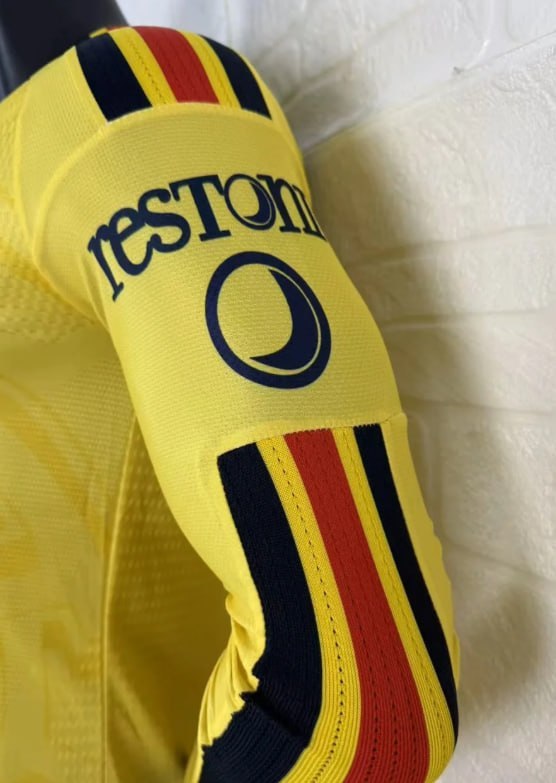 Club America Home Men Player Long Sleeve Jersey 26/27