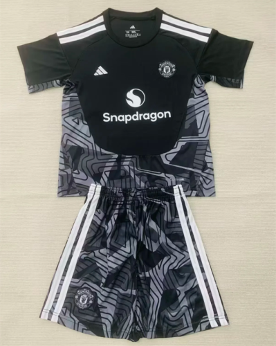 Manchester United Home Goalkeeper Kids Suit 26/27