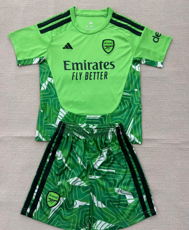 Arsenal Green Goalkeeper Kids Suit 26/27