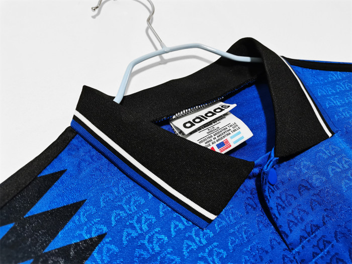 Argentina Away Long Sleeve Retro Jersey 1994