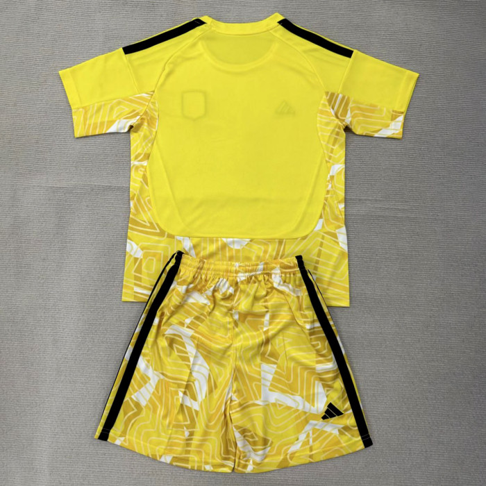 Aston Villa Man Yellow Goalkeeper Kids Suit 26/27