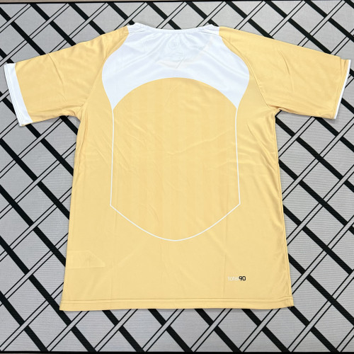 Total 90 Gold Retro-style soccer jersey
