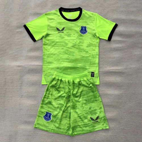 Everton Home Goalkeeper Kids Suit 26/27