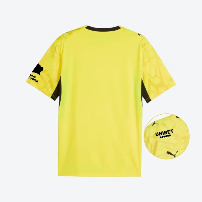 Marseille Yellow Goalkeeper Men Jersey Suit 26/27