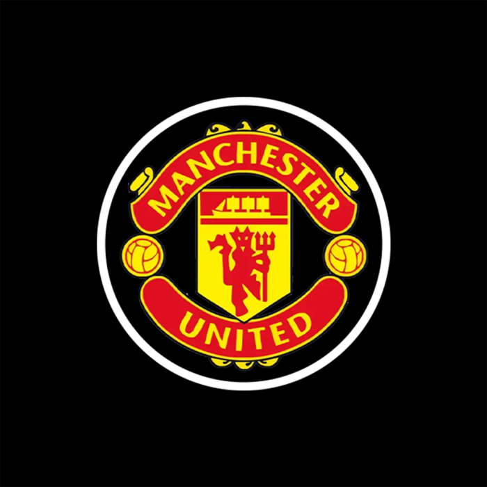 Football Club Universal LED HD Logo Wireless Car Door Welcome Lamp Light Projector Light