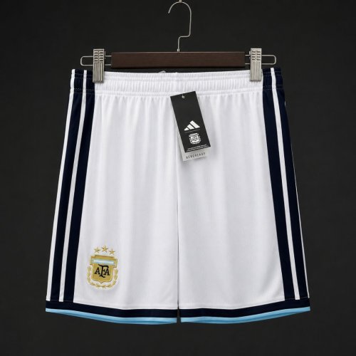 Argentina Home White Shorts 26/27