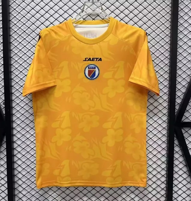 Haiti 2026 World Cup Yellow Goalkeeper Man Jersey