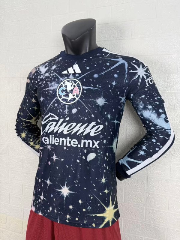 Club America Starry Sky Special Edition Player Long Sleeve Men Jersey 26/27