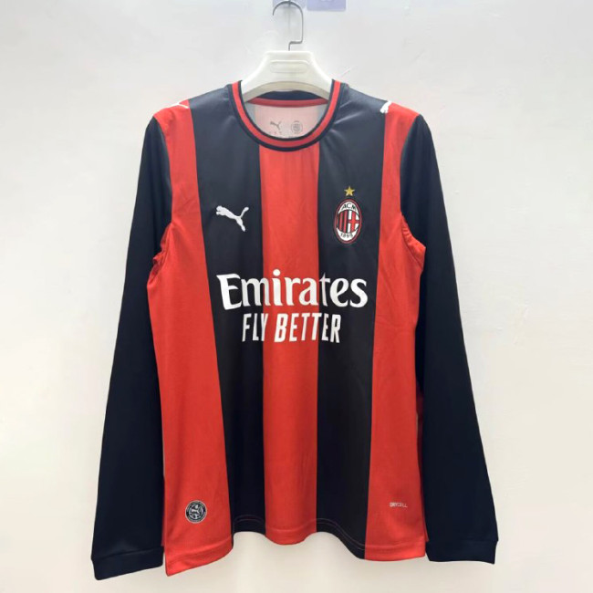 AC Milan Home Men Long Sleeve Man Jersey 26/27