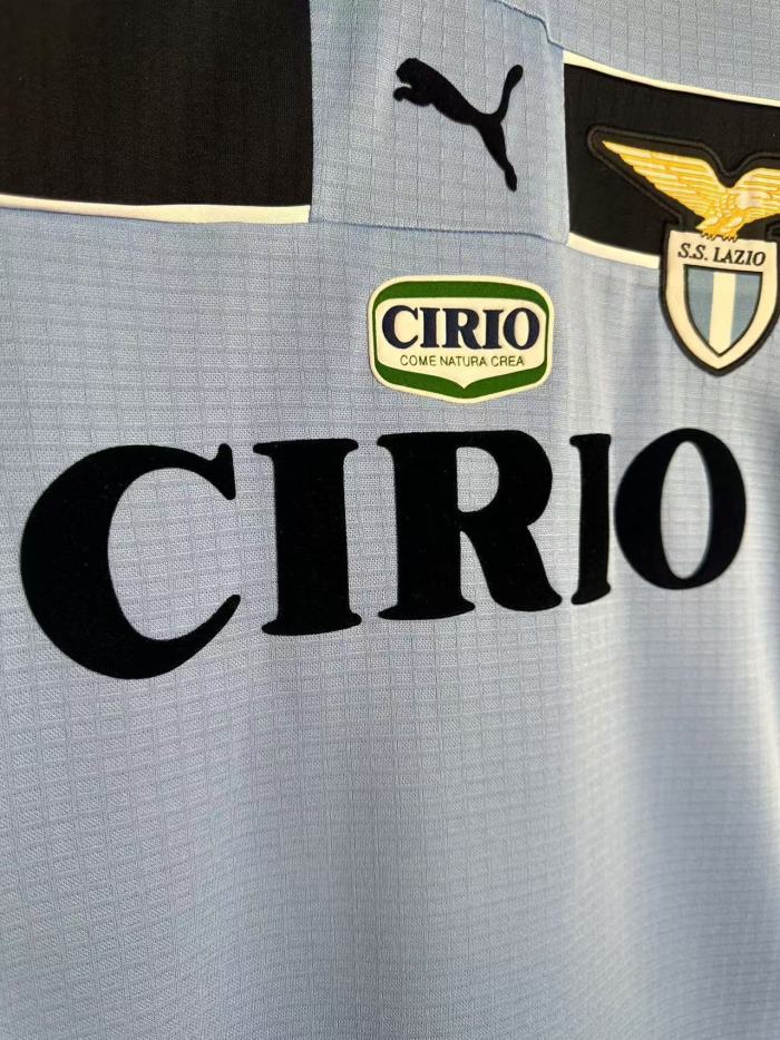 Lazio Home Long Sleeve Retro Jersey 1998/99