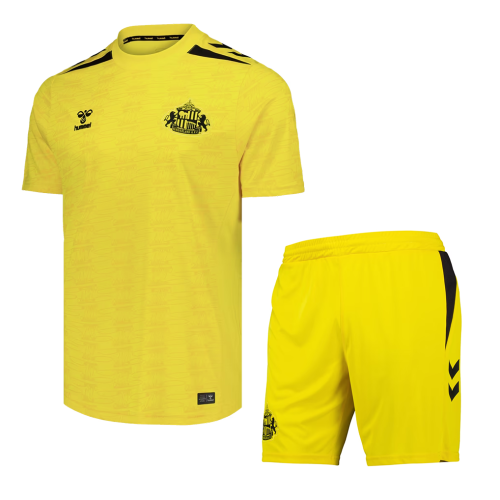 Sunderland Yellow Goalkeeper Man Jersey Suit 26/27