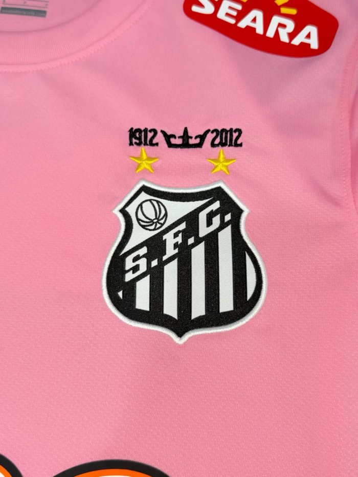Santos Pink Special Long Sleeve Man Jersey 2011/12