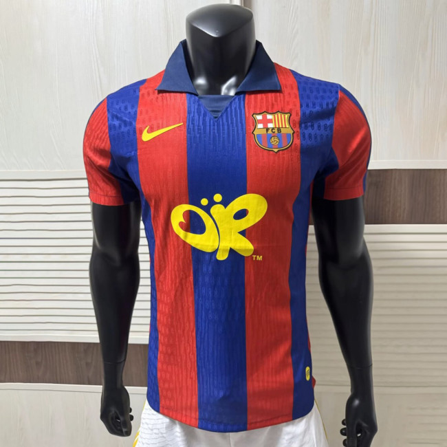 Barcelona x Olivia Rodrigo Limited Edition Retro Player Jersey 2003/04