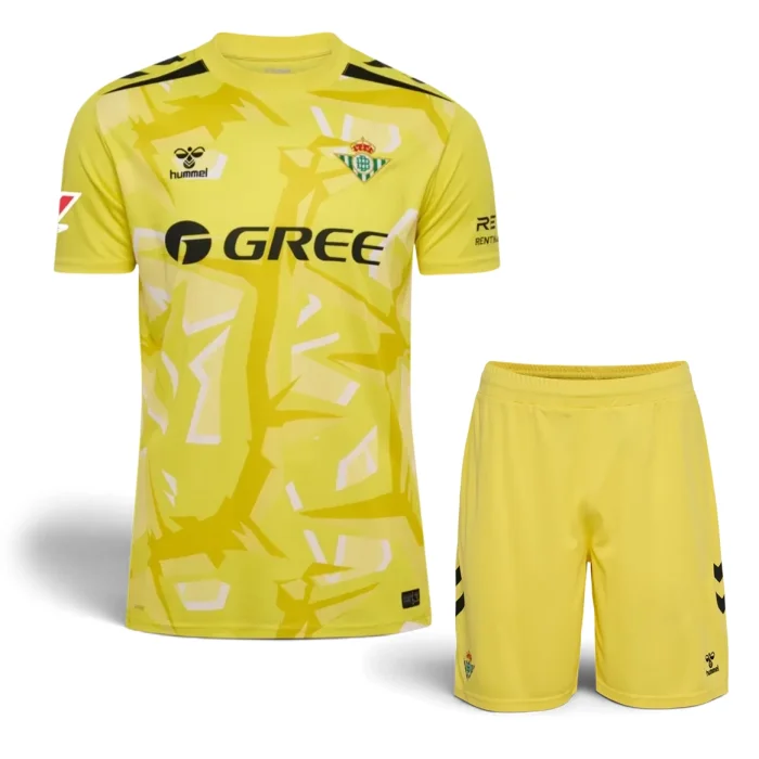 Real Betis Yellow Goalkeeper Men Jersey Suit 26/27