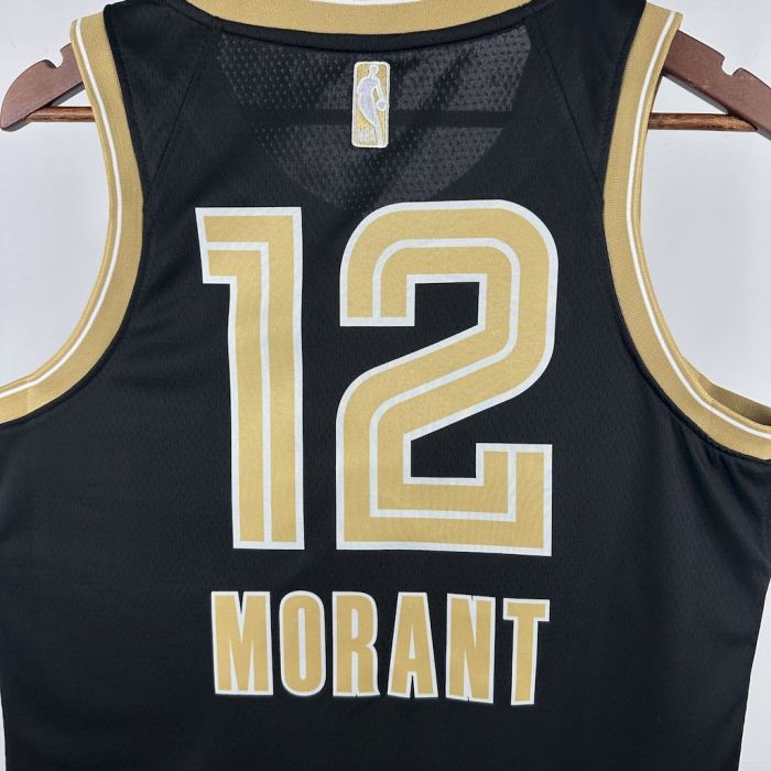 Ja Morant Memphis Grizzlies Select Series 2024/25 Swingman Jersey Black