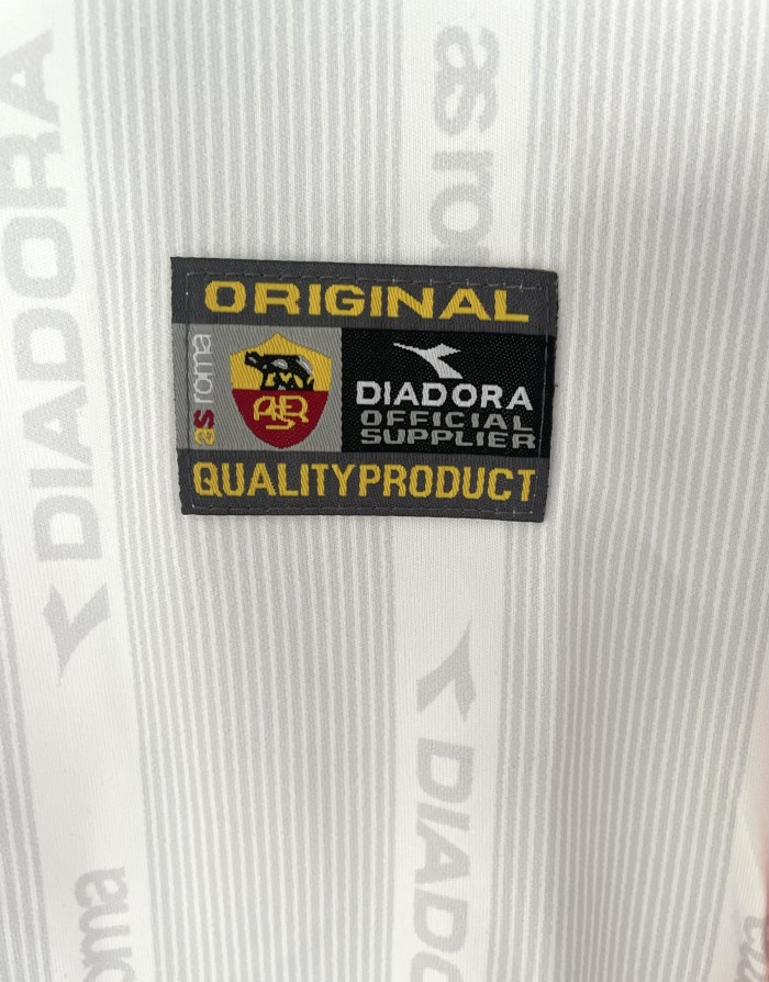 AS Roma Away Retro Long Sleeve Jersey 1999/00