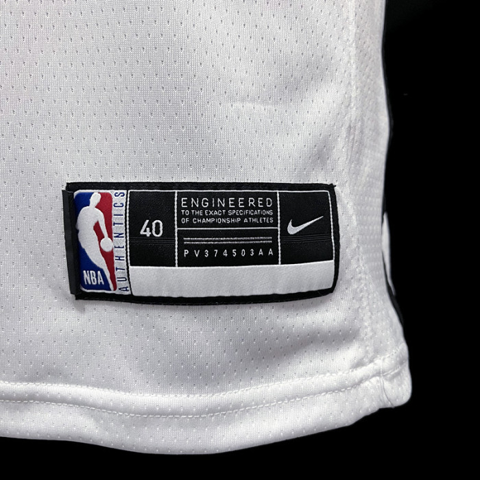 Mikal Bridges Brooklyn Nets Association Edition Swingman Jersey White