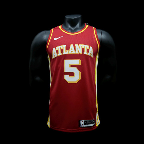 Dejounte Murray Atlanta Hawks Icon Edition Swingman Jersey 22/23 Red