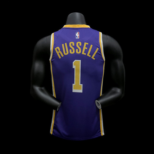 D'Angelo Russell  Los Angeles Lakers Statement Edition Swingman Jersey Purple