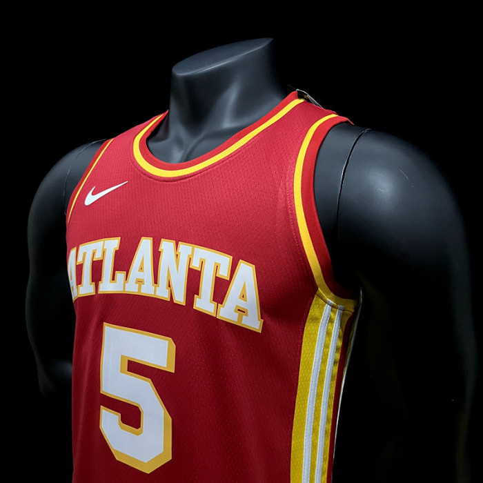 Dejounte Murray Atlanta Hawks Icon Edition Swingman Jersey 22/23 Red