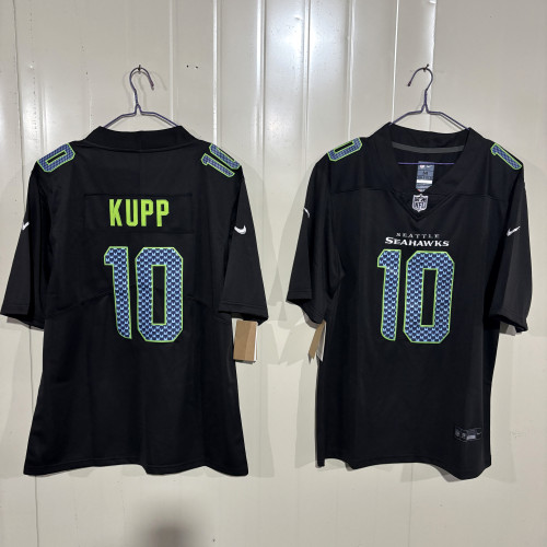 Seattle Seahawks Cooper Kupp Black Game Jersey - Gen 2
