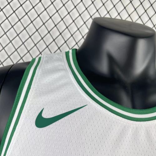 Jayson Tatum Boston Celtics Association Edition Swingman home Jersey White