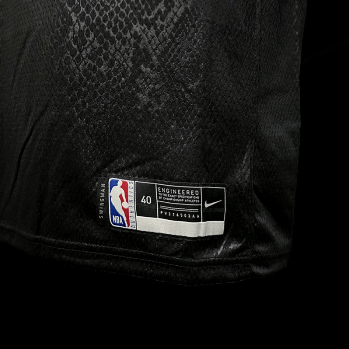 D'Angelo Russell  Los Angeles Lakers Mamba City Edition Swingman Jersey Black