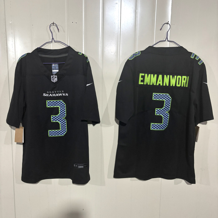 Seattle Seahawks Nick Emmanwori Black Game Jersey - Gen 2