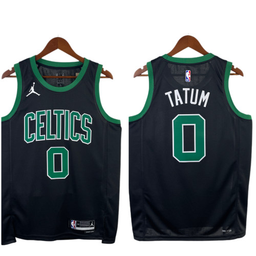 Jayson Tatum Boston Celtics Statement Edition Swingman Retro Jersey Black