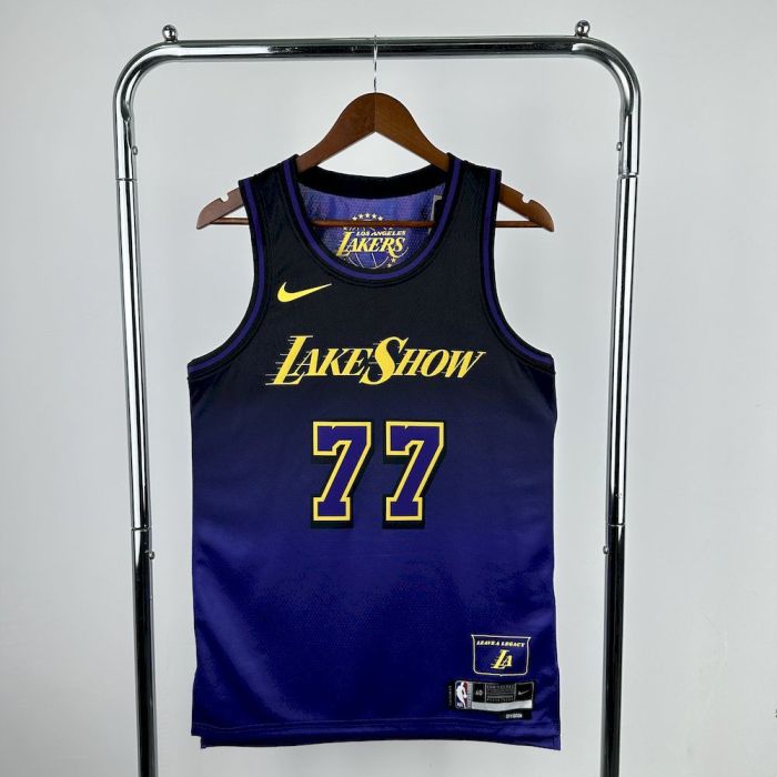 Luka Dončić Los Angeles City Edition Swingman Jersey 24/25 Purple