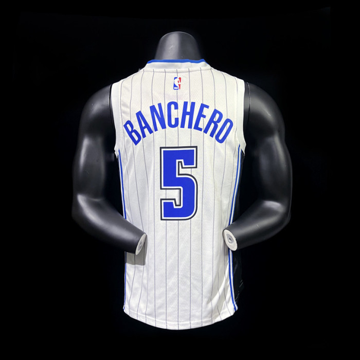 Paolo Banchero Orlando Magic Association Edition Swingman Jersey White