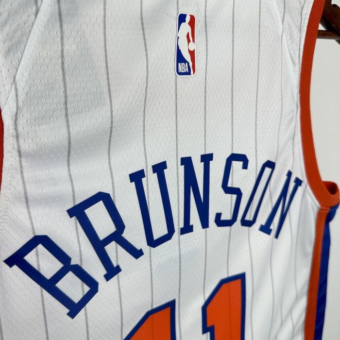 Jalen Brunson New York Knicks City Edition Swingman Jersey 24/25