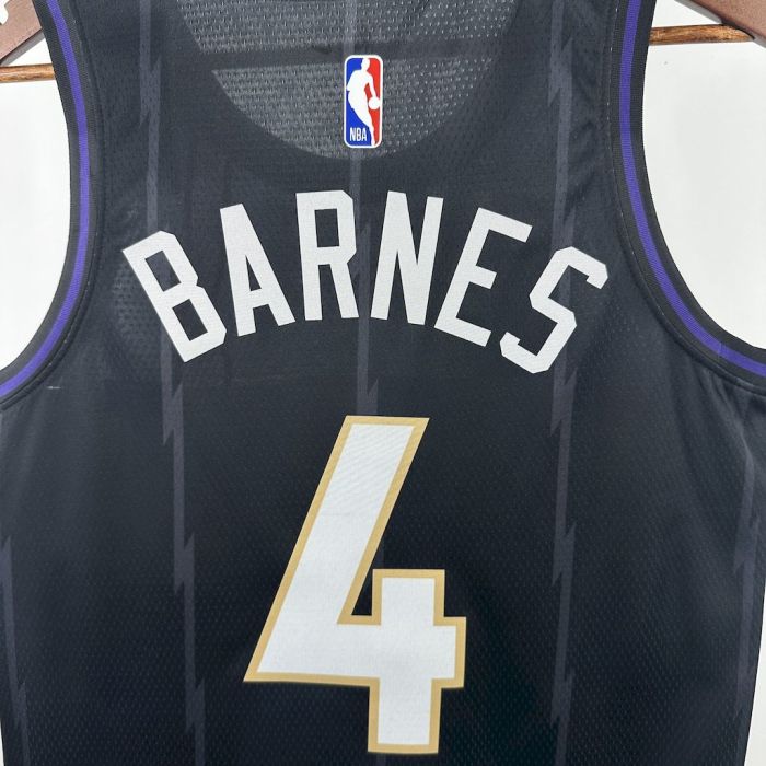 Scottie Barnes Toronto Raptors City Edition Swingman Jersey 24/25 Black