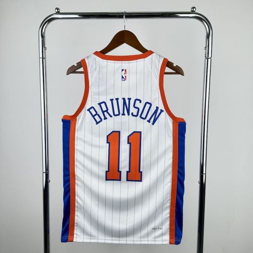 Jalen Brunson New York Knicks City Edition Swingman Jersey 24/25