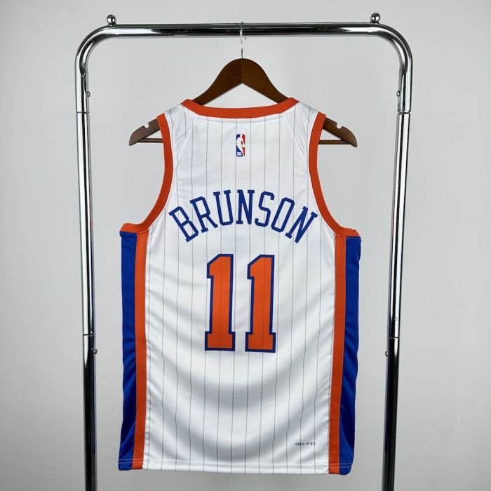 Jalen Brunson New York Knicks City Edition Swingman Jersey 24/25