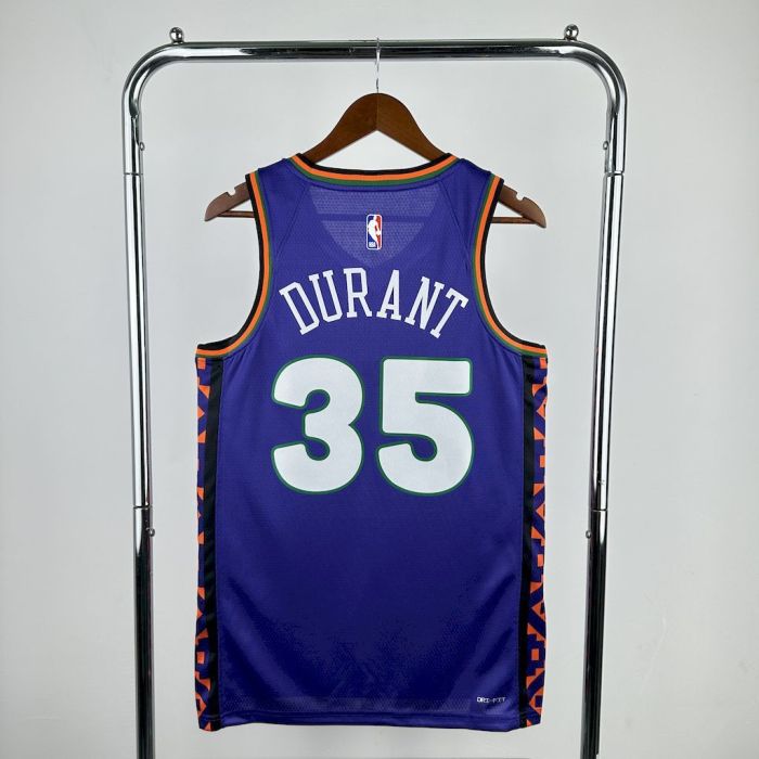 Kevin Durant City Phoenix Suns City Edition 24/25 Swingman Jersey Purple