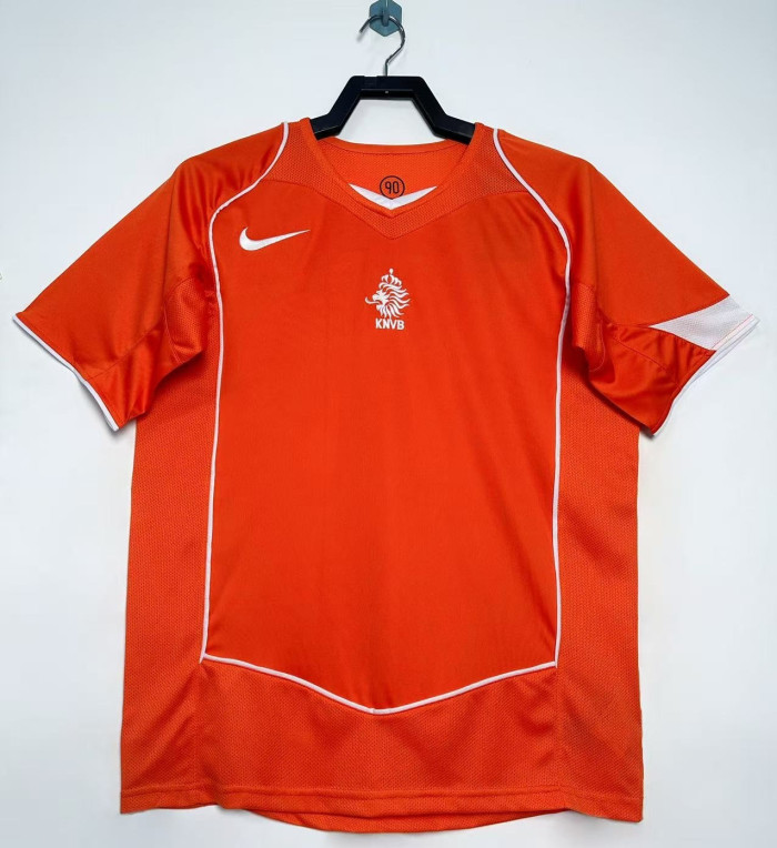 Netherlands Euro 2004 Home Retro Jersey