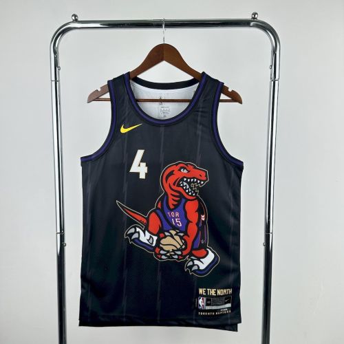Scottie Barnes Toronto Raptors City Edition Swingman Jersey 24/25 Black
