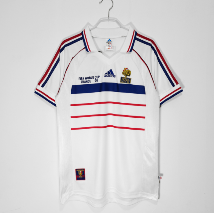 France Away Retro Jersey 1998