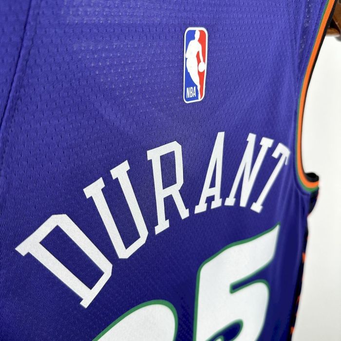 Kevin Durant City Phoenix Suns City Edition 24/25 Swingman Jersey Purple