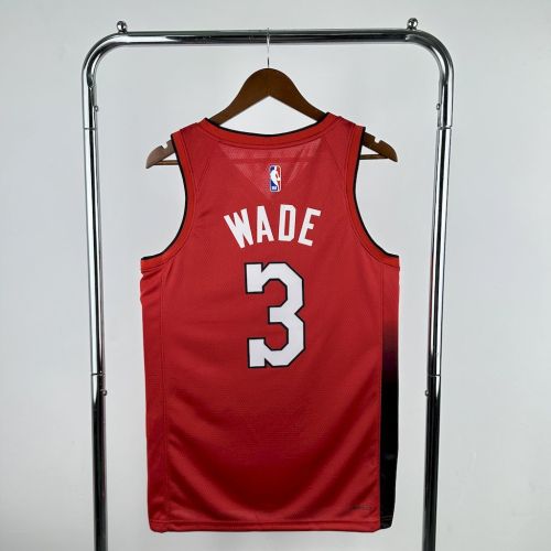 Dwyane Wade Miami Heat City Edition 24/25 Swingman Jersey Red